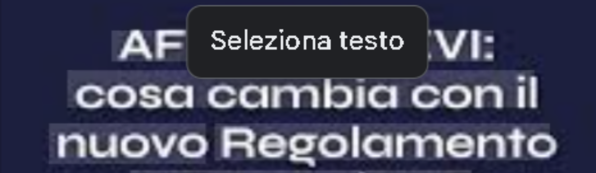 20 MAGGIO 2026 ENTRA IN VIGORE NUOVO REGOLAMENTO UE AFFITTI BREVI