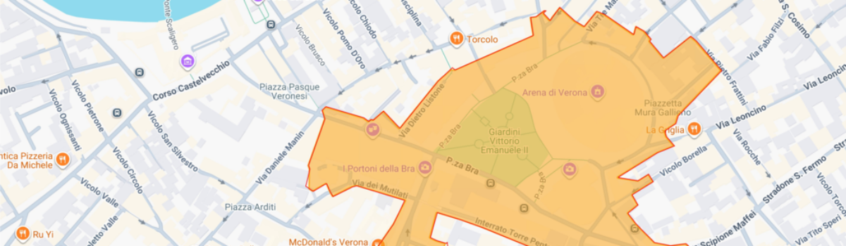 Olimpiadi Milano Cortina 2026 zona gialla a Verona